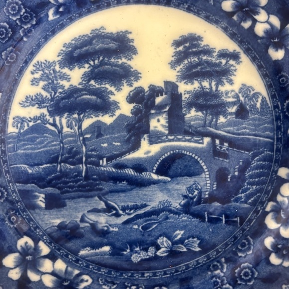 Copeland ‘Spode’s Tower’ 7.5” Plate England circa 1890 - Picture 2 of 3